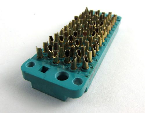 (8) retangular dale 5933-00-071-5951 p/n 18420p1 gold solder cup socket contacts for sale