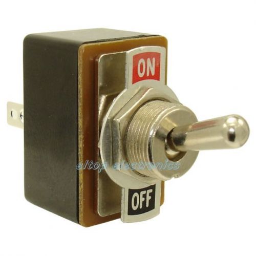 5x spst toggle switch 1.5a with on-off plate (sw11) for sale