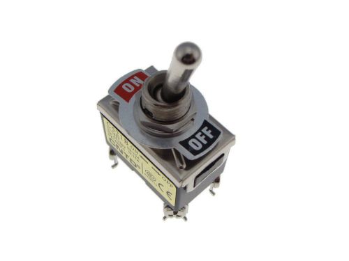 HQ C521B DPST 15A/250V ON-OFF Panel Mount Toggle Switch