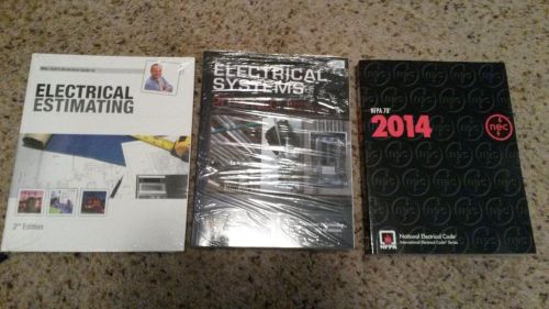 NEW &#039;14 NEC National Electric Code book Training book Estimating Book mike holt