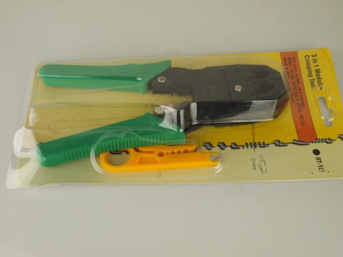 Used rj45 cat5 wire crimping tool pliers with cable stripper for sale