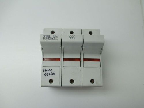 New gould us6j3i 60a amp 3p 600v-ac fuse holder d387492 for sale