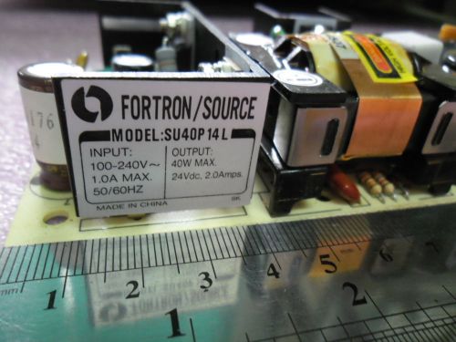 1PC FORTRON SU40P14L / SWITCING PWER SUPPLY 40W OPEN FRAME 24V/2A 128X75X27mm