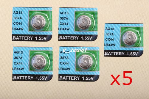 5PCS LR44 Button Batteries coin batteries watch batteries Perfect