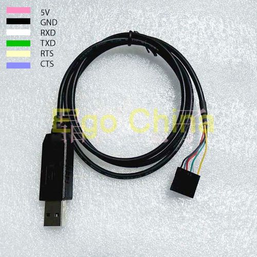 FT232 / FT232RL USB To TTL 6 Pin Download Cable with CTS RTS