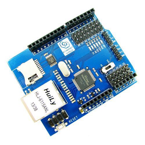 Arduino WIZnet W5100 Ethernet Shield LAN Micro-SD Board UNO R3 Mega 1280 2560 !