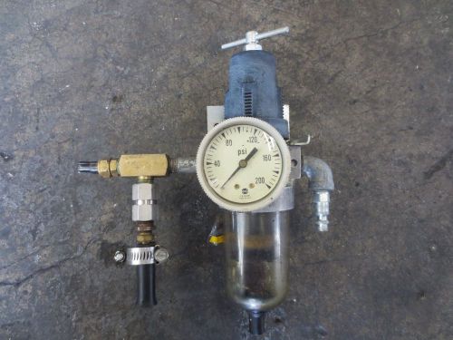 Leadwell mcv-550e cnc speedaire 4z027 filter regulator gauge set for sale