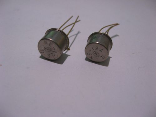 Qty 2 NE-12A Northern Electric Rare Vintage 1970s Transistors Germanium PNP NOS