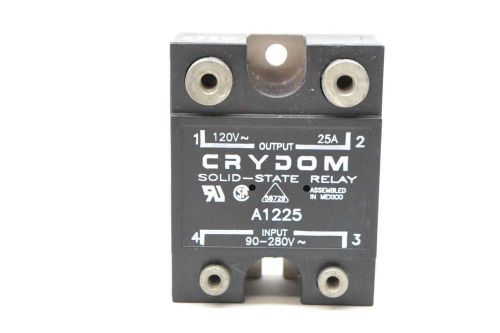 New crydom a1225 solid state 90-280v-ac 120v-ac 25a amp relay d412088 for sale