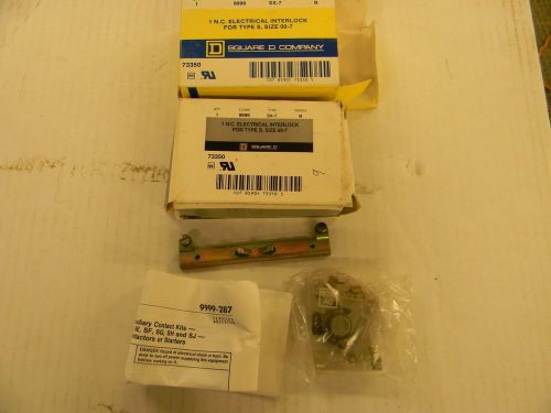 SQUARE D Electrical Interlock 73350 LOT OF 2!!