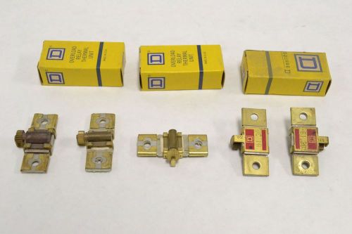 LOT 8 NEW SQUARE D B1.30 HEATER OVERLOAD RELAY ELEMENT THERMAL B292283