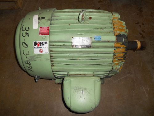 United electric ctte 75 hp motor rpm 1770 volts. 230-460 frame 365t used for sale