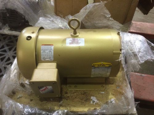 Baldor super e 184t 5hp 3 phase 1750 rpm 230/460 electric motor new free ship for sale