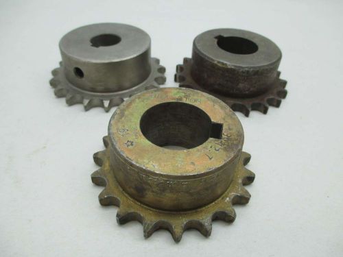 Lot 3 assorted 1112019 40b19 chain single row sprocket d383474 for sale