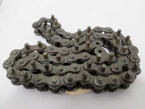 New diamond 80 1in pitch 59in length roller chain steel coupling d294934 for sale