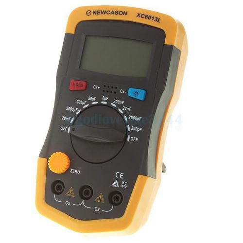 New capacitor capacitance meter tester 6013 xc6013l us for sale