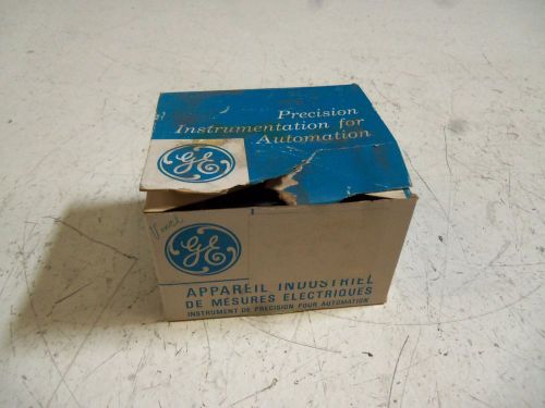GENERAL ELECTRIC L543-NLNL 0-30 AC AMPERES PANEL METER *NEW IN BOX*
