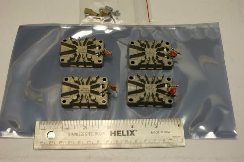 Lot of 4 tektronix 2400 series oscilloscope custom hybrid ic. pn 165-2235-00. for sale