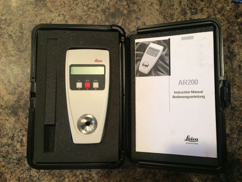 Leica ar200 digital refractometer for sale