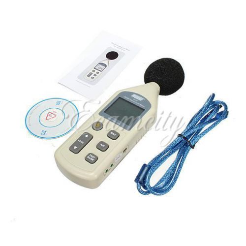 30-130db usb digital sound pressure tester level meter decibel noise measuremen for sale