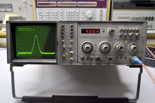 Hp 8559a spectrum analyzer 0.01 to 21 ghz. &amp; 853a digital display for sale