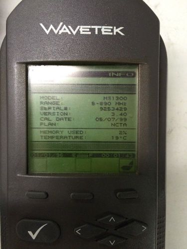 wavetek ms1200 microstealth signal meter. Ms1300