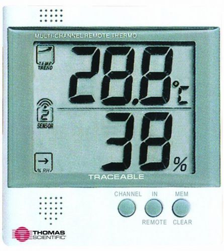 Workstation traceable radio signal remote humidity meter/thermometer to to for sale