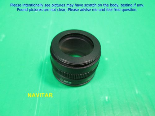 Navitar 6000, attachment lens 0.25x 1-6044, sn:01. for sale