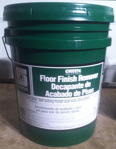 5 gallon! spartan green solutions floor finish remover stripper low price!!!!!!! for sale