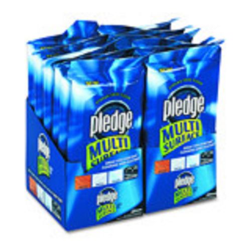 Pledge Multi-Surface Cleaner Wet Wipes, 25 Wipes per Pack, 12 Packs per Carton
