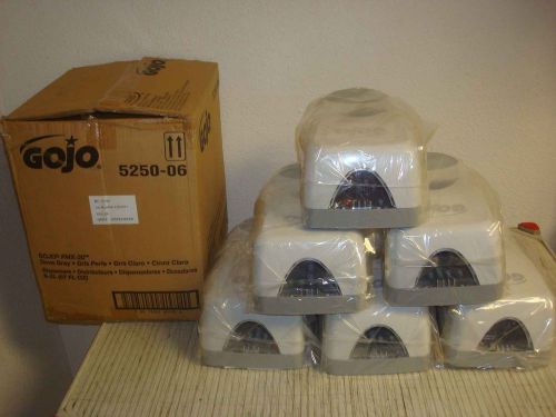 Gojo 5250-06 6 pack fmx-20 dove gray soap dispensers for sale