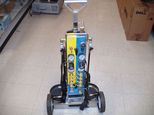 AIR SYSTEMS MP-TR1 Air Cylinder Cart,2 Cylinders,4500 psi G6012641