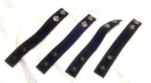 Molded nylon belt keepers - 4 pack for sale