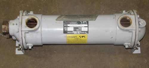American industrial ab-1002-c6-tp 0707 ab1002c6tp 18 1/2&#034; x 5&#034; heat exchanger for sale
