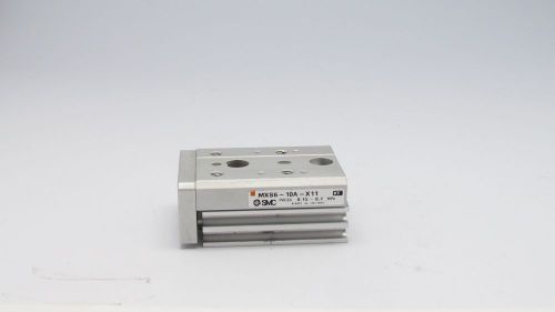 SMC MXS6-10A-X11 AIR SLIDE TABLE CYLINDER