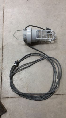 Explosion proof cage drop light industrial hanging  light 25&#039; cord heavy -duty for sale