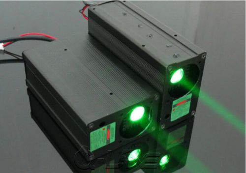 AC220V 532nm 200mW Fat Beam Green Laser DOT Module Diode Highlight beam expander