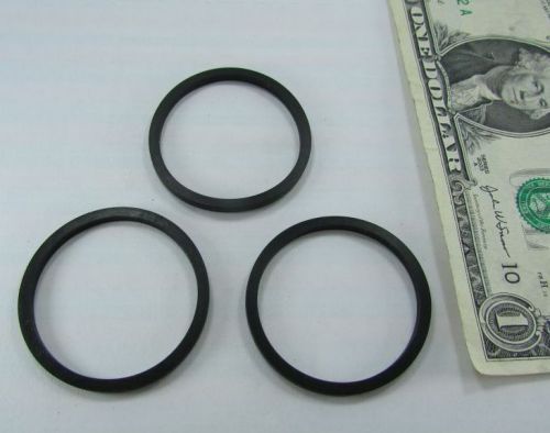 Lot 25 Flat Rubber Gaskets, Seals, ORings 1.625&#034; OD x 1.413&#034; ID x .100&#034; Thick