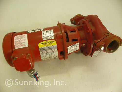 Baldor 1/3hp 1725rpm industrial motor with armstrong .33hp 1800rpm pump for sale