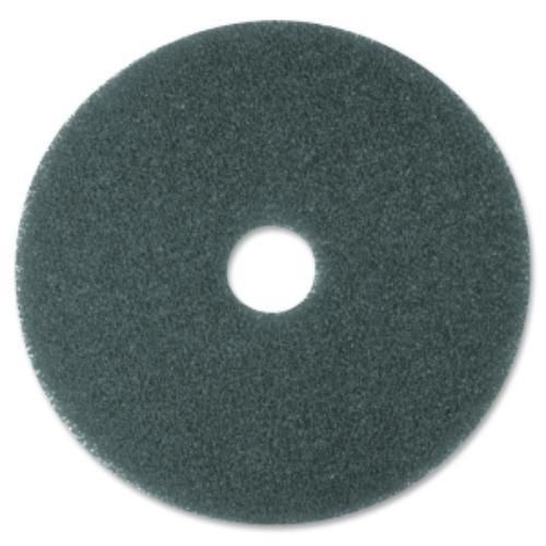 3m Blue Cleaner Pad 5300 - 16&#034; Diameter - 5/carton - Polyester Fiber, (mmm08409)