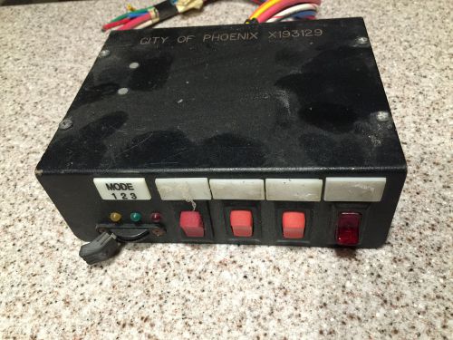 SW400SS Switch Box for LEDs Lightbar - Whelen, Federal Signal, Star, &amp; SoundOff