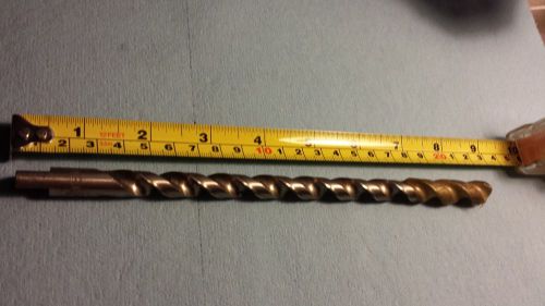 Extra Long  27/64&#034; Straight Shank HSS Drill Bit * Made in USA by PTD