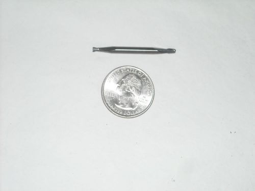 New 1/8&#034; carbide 2 flute double  end mill