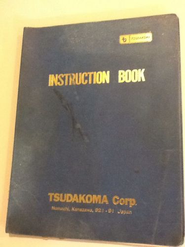 TSUDAKOMA INSTRUCTION AND SERVICE MANUAL FOR MODEL TTNC-301