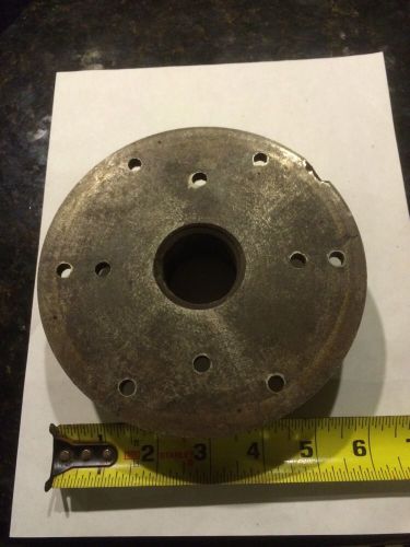 6&#034; Steel Wood Lathe Face Plate, 1 1/2&#034; x 6 TPI