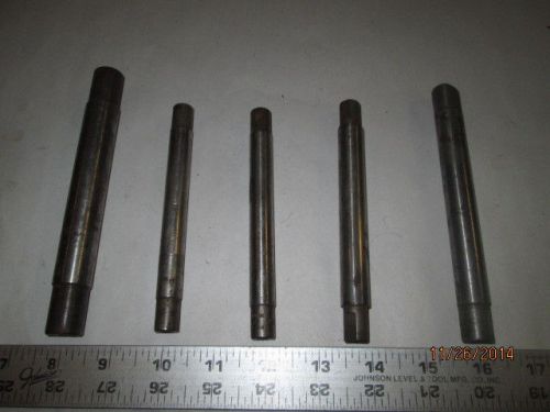 MACHINIST LATHE MILL Lot of Machinist Mandrels for Work Holding