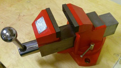 Vise Super Heavy Duty with Quick Release NO WINDING! Bench Vise 5&#034; Jaws