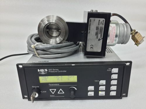 MKS 600 SERIES PRESSURE CONTROLLER 651CD2S2N + 253B CONTROL VALVE + Cable