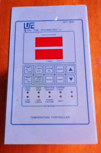 Ultra Fab Technology UFT-820 Process Temperature Controller and Timer