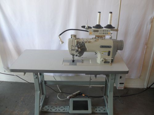 Nitram usa industrial  computerized double needle sewing machine jk-8752 for sale